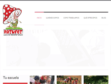 Tablet Screenshot of escuelapatufet.com